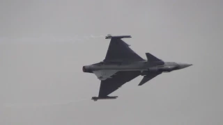 Swedish Air Force Gripen Solo Display @ RIAT Fairford 16-07-2017