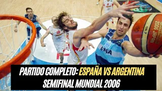 España VS Argentina | Semifinal Mundial 2006 | Partido COMPLETO