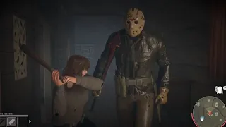 Friday the 13th: Game - Jenny gameplay - Escaping With Tommy (No commentary / As Host)