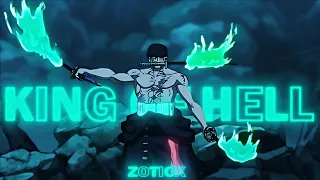 King Of He'll Rorona Zoro-Set Fire To Rain [EDIT/AMV]! 4K!