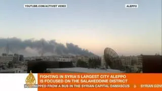 Al Jazeera's correspondent reports from Syria's Aleppo