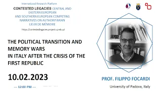 prof. Filippo Focardi - lecture