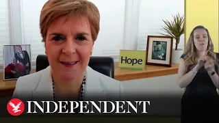 Nicola Sturgeon insists Scots have a ‘right’ to another independence vote