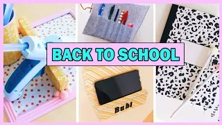 Back To School DIY * ОРГАНИЗАЦИЯ РАБОЧЕГО СТОЛА * ДЕКОР ТЕТРАДЕЙ