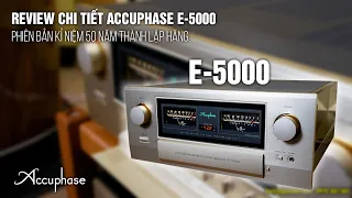 AMPLY ACCUPHASE E-5000 SIÊU LƯỚT & NEW CÓ SẴN HÀNG GIÁ TỐT | Công suất mạnh & dễ ghép loa