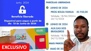 BOLSA FAMÍLIA JUNHO BENEFÍCIO LIBERADO - PARCELA DO BOLSA FAMÍLIA JUNHO ATUALIZOU NO APLICATIVO