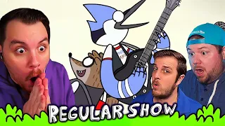 Regular Show Episode 9, 10, 11 and 12 Group REACTION