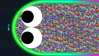 Slither.io A.I. 100,000+ Score Epic Slitherio Gameplay #130