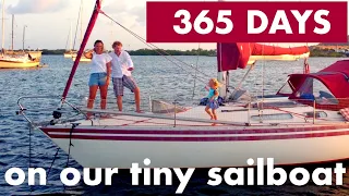 365 days living and sailing around the world on our tiny 33 ft sailboat - is it what we expected??