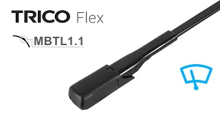 Установка дворников Trico Flex - MBTL1.1