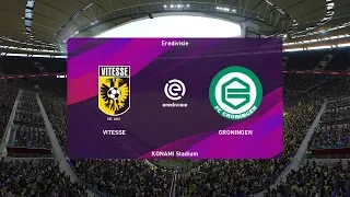 PES 2020 | Vitesse vs Groningen - Netherlands Eredivisie | 08 November 2019 | Full Gameplay HD