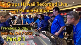 Craps Hawaii — Recorded Live at Palace Station Part # 1