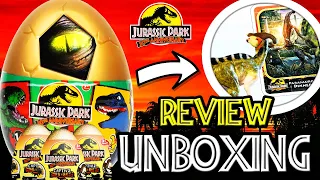 COLECCIÓN HUEVOS Y FIGURAS DE JURASSIC PARK 30 ANIVERSARIO | UNBOXING Y REVIEW