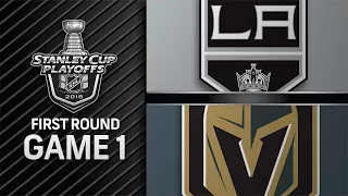 Golden Knights shut out Kings in first playoff game