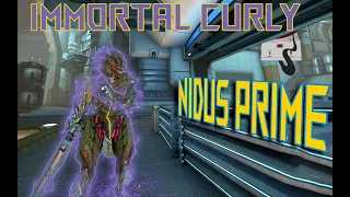 Warframe | Nidus prime | Immortal Curly | Steel Path Build