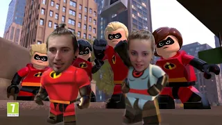 Играем в Суперсемейку лего / Lego The Incredibles /Часть 2