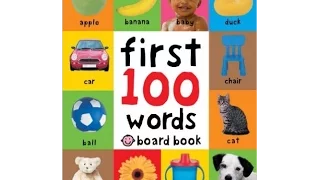 First 100 Words Board book