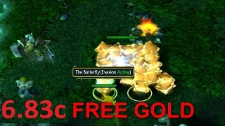 DotA 6.83c - Infinitive GOLD BUG ! (Arc Warden)