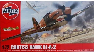 Airfix 1/72 Curtiss Hawk 81 (P-40b) - Flying Tigers (Part 2)