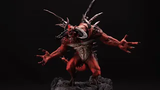 I turned a lump of clay into Diablo, the Lord of Terror