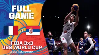 France v Serbia | Men Semi-Final | Full Game | FIBA 3x3 U23 World Cup 2022