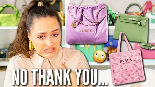 Designer Handbags I'd NEVER BUY...and why *ft. Chanel, Goyard, Prada*