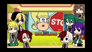 bnha react to  loud house  movie orgin story   500 subscribers  special