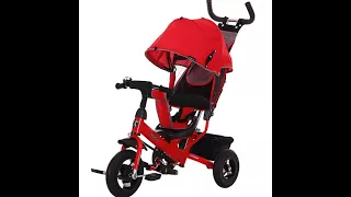 Moby Kids Comfort Air 10/8 детский трехколесный велосипед Видеообзор.