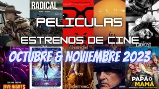 Estrenos de Cine Octubre & Noviembre 2023 | Las Mejores Películas 2023 (New Movies 2023) HD