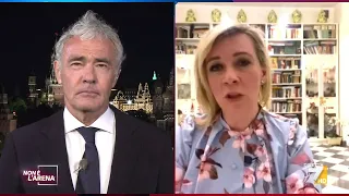 L'intervista di Massimo Giletti a Maria Zakharova (Portavoce di Lavrov)