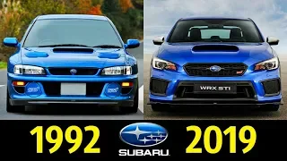 Subaru Impreza - Эволюция (1992 - 2019) ! ОБЗОР !
