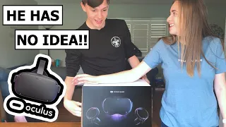 Surprising my little brother with an Oculus Quest!