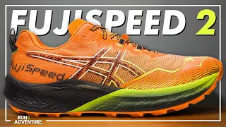 BEST carbon plated TRAIL shoe? | asics FUJISPEED 2 first run & first impressions | Run4Adventure