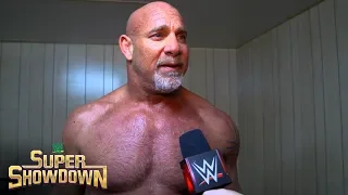 Goldberg details his game plan for defeating “The Fiend” Bray Wyatt: WWE Exclusive, Feb. 27, 2020