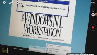 Windows NT3.51 Soindo de iniccio winnt 5.0 y de apago