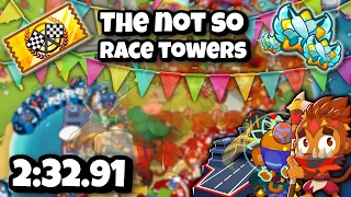 [3rd Place!🎉] BTD6 Race - The not so race towers - 2:32.91 (2:33.25)