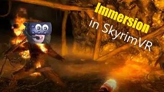 SkyrimVR is too Immersive