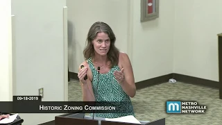 09/18/19 Historic Zoning Commission