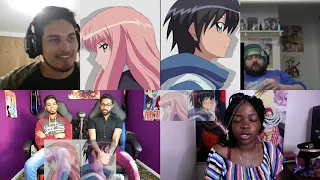 Zero no Tsukaima Openings Reaction Mashup!