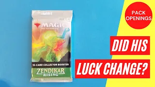 Does His Luck Change? - Zendikar Rising Collector Booster Pack Opening 44 #MTG #Shorts