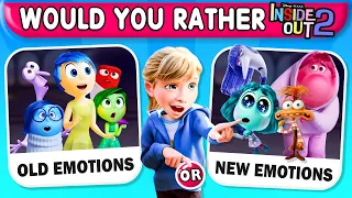 🔥 Would You Rather Inside Out 2 NEW MOVIE 2024 | INSIDE OUT 2 Final Trailer