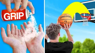 ONE HOUR Of Testing VIRAL Basketball Hacks!