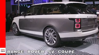 2018 Range Rover SV Coupe