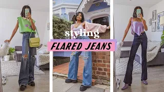 10 ways to style: flared jeans 💗🍭