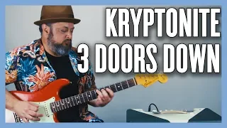 Kryptonite 3 Doors Down Guitar Lesson + Tutorial