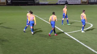 Tyler Walker scores the third goal at Stevenage