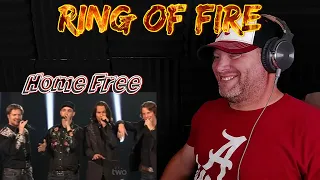 Home Free - Ring Of Fire-The Sing Off REACTION