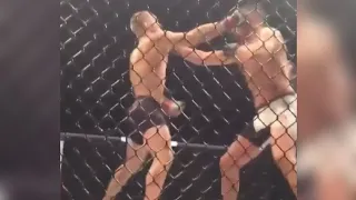 Conor McGregor And Nate Diaz Going At It