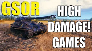 GSOR: High Damage Games in World of Tanks!