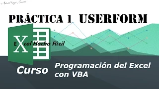 UserForm – Caso práctico 1 – Programación del Excel con VBA